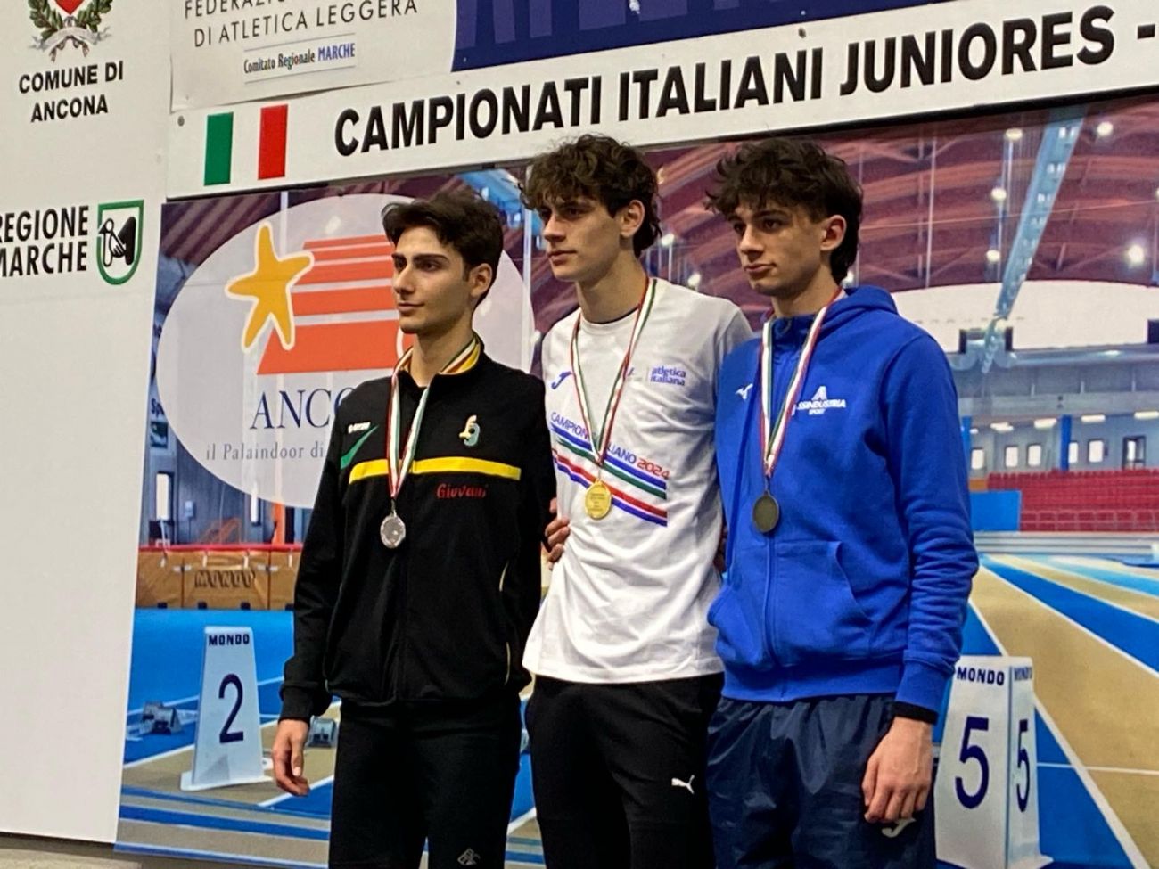 Settore giovanile, Campionati Italiani Indoor Juniores ad Ancona